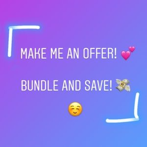 OFFER & BUNDLE! CLOSET CLEAR OUT! ALL MUST GO!